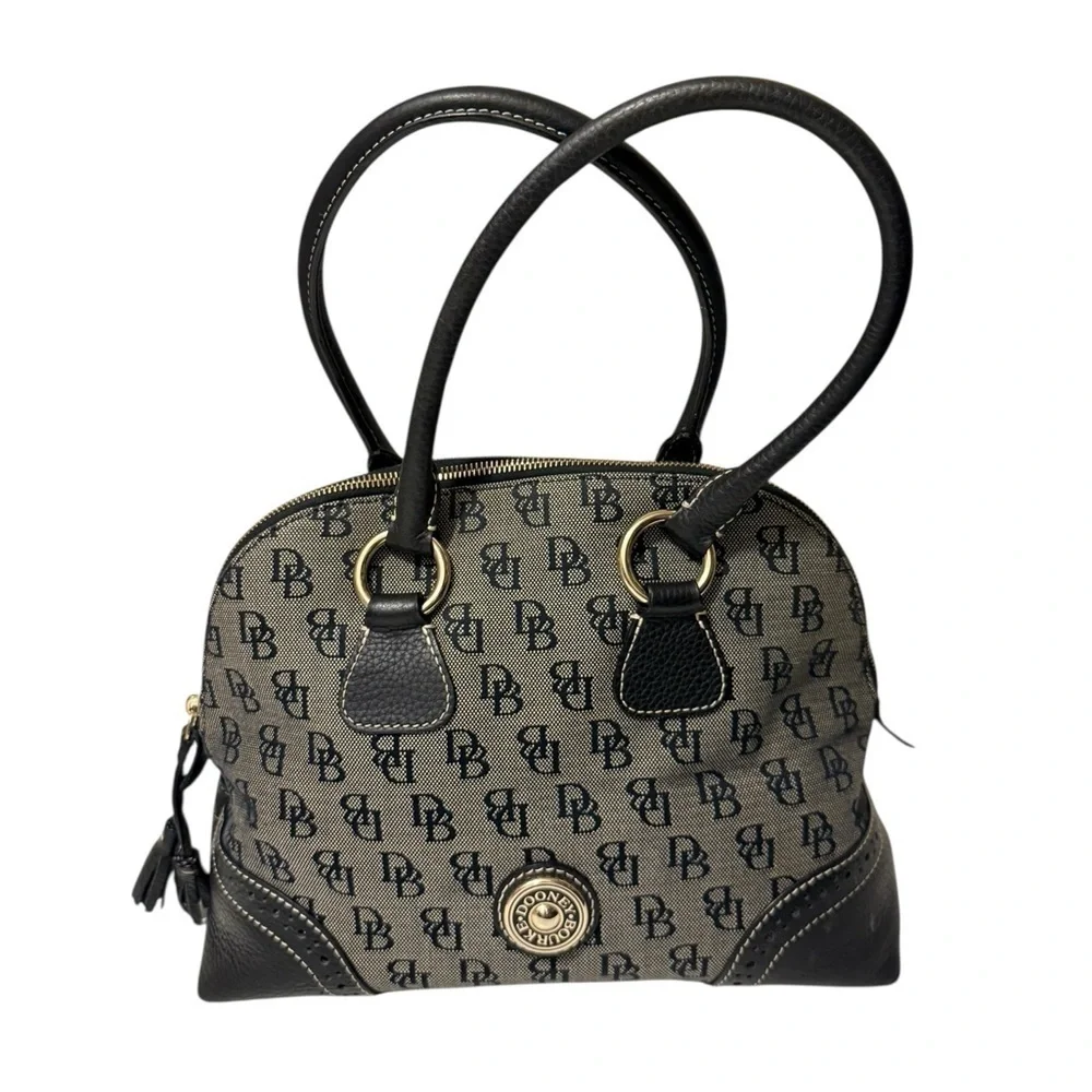 Dooney & Bourke Black and Gray Women's Bag in excellent condition